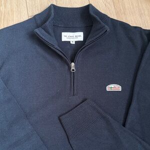 The Lomas Brand Mens Quarter Zip Sweater